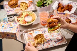 A close up shot of Birdcall food