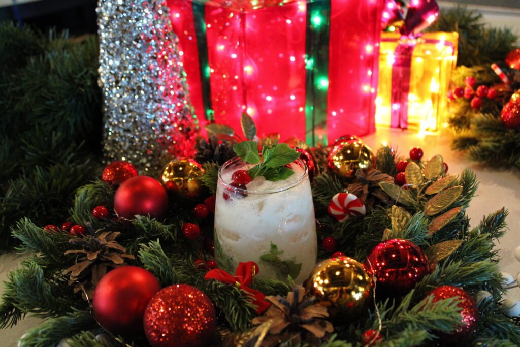 Snowed in festive cocktail