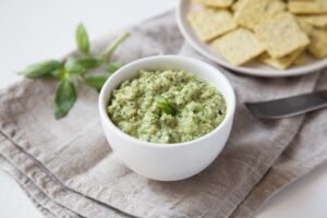 Basil, Walnut, and Sweet Onion Pesto