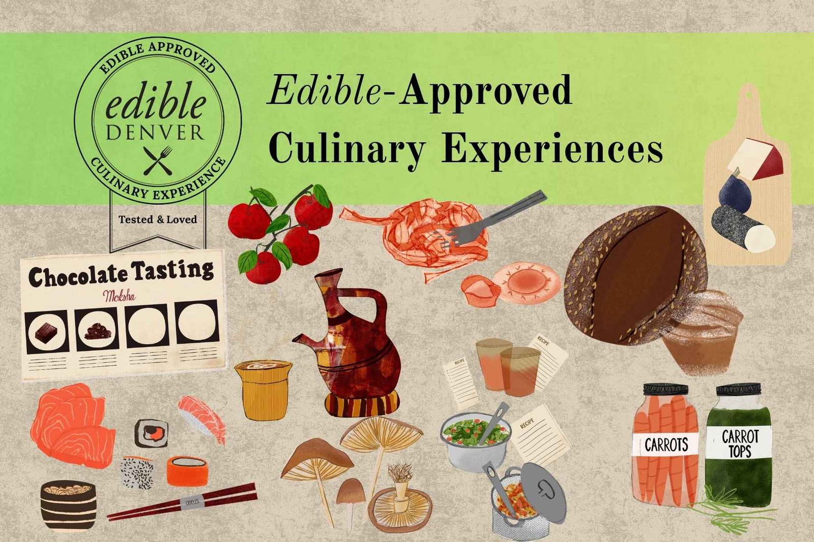 Edible-Approved Culinary Experiences