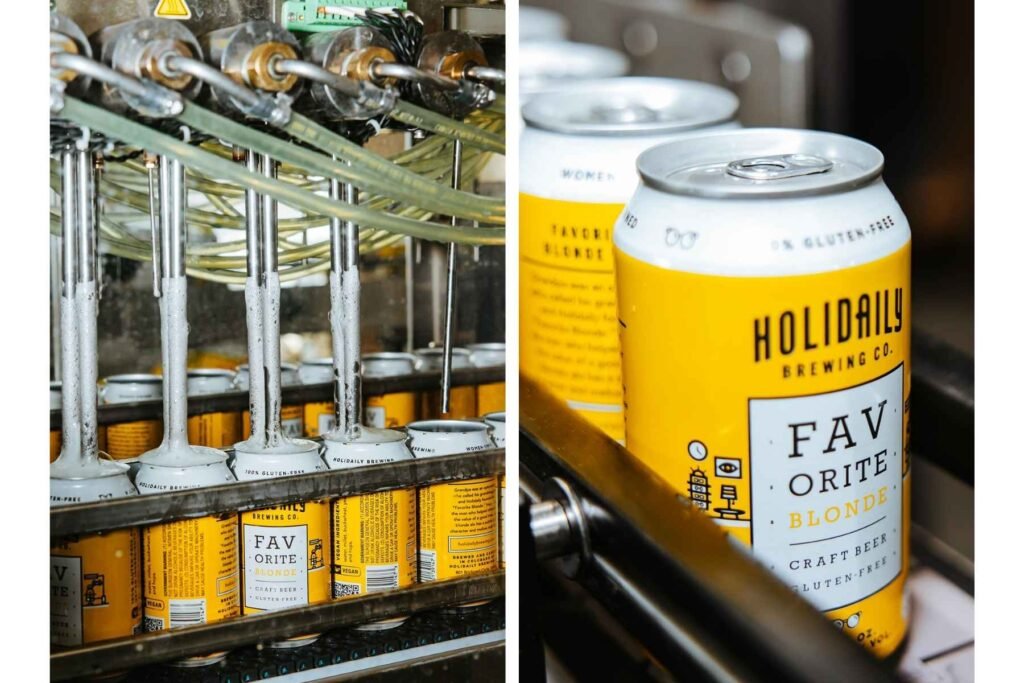 Despite the longer lead times and higher costs that it takes to make gluten-free the beer, Holidaily continues to experience
impressive growth.